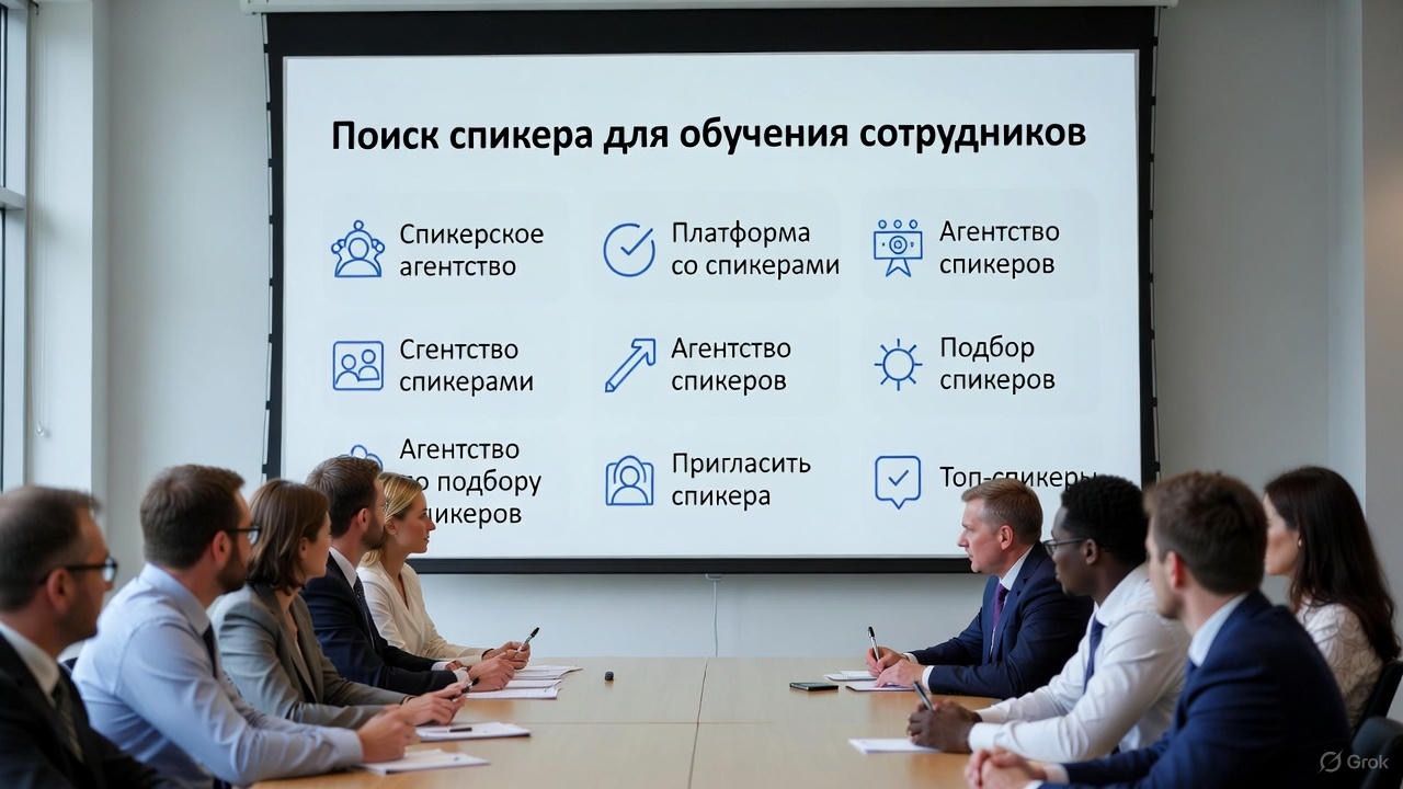 Как найти спикера для обучения сотрудников: полный гид 2025 года